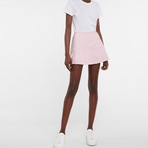 TORY BURCH SPORT Pink Pleated Miniskirt